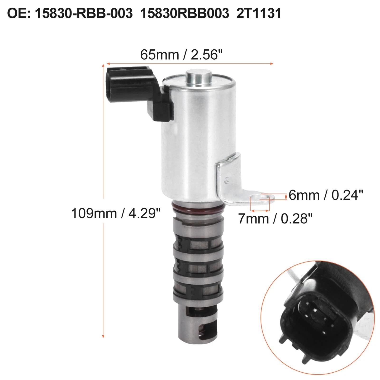 Variable Valve Timing Solenoid 15830-RBB-003 for Honda CR-V (2007–2011)