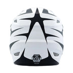 Mototown AR1 Helmet for Motocross (2023+) - Glossy White/Grey/Black
