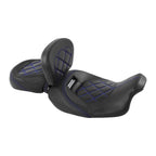 Driver Passenger Seat Backrest Pad for Harley Street Glide (2009–2023)