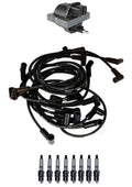 Ignition Wires & Spark Plugs Kit for Chevrolet C3500 Tahoe K2500 (1995–2000)