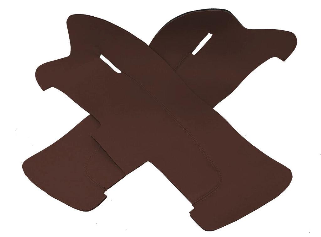 Leather Door Panel Cover for Toyota Avalon (2013–2018) Brown