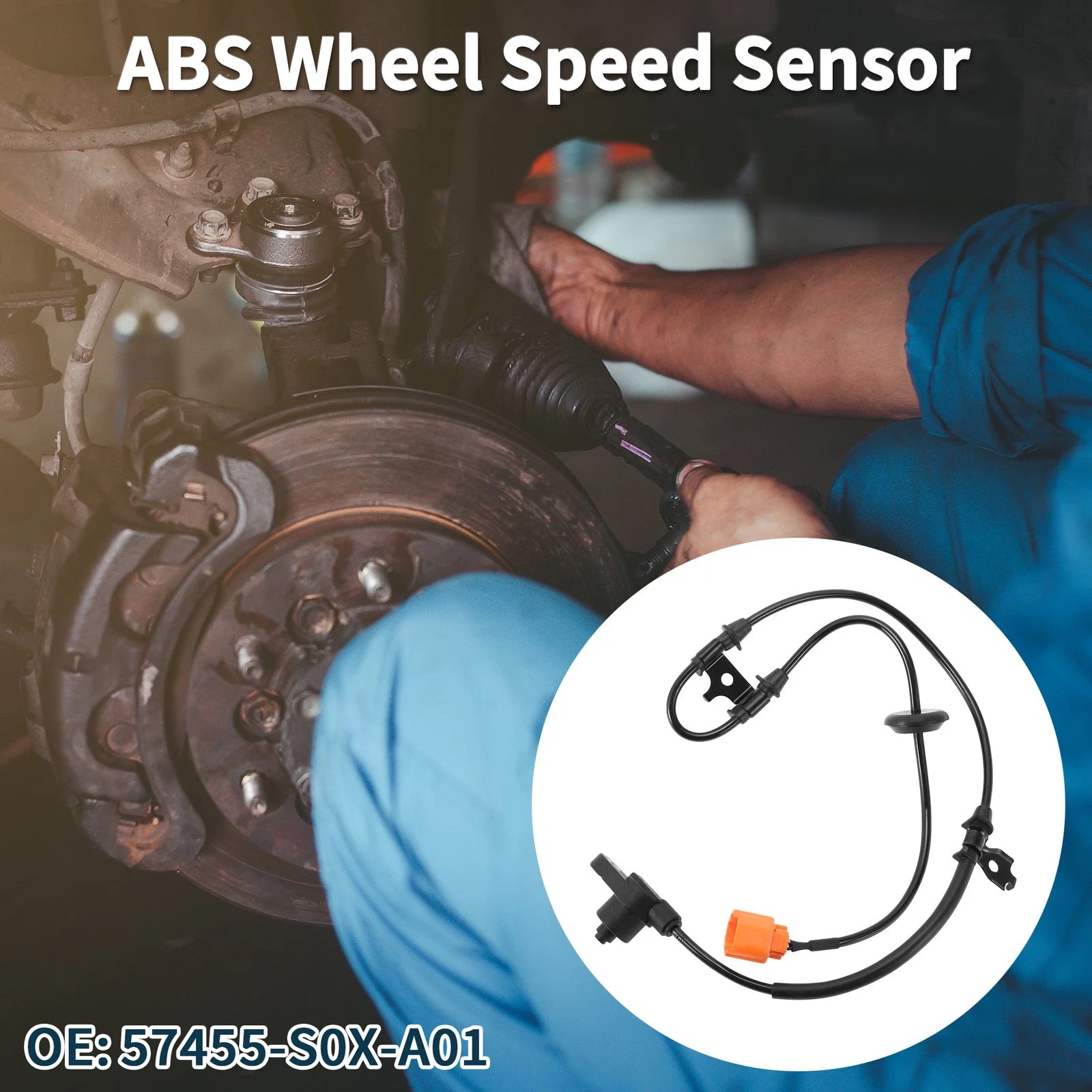 ABS Wheel Speed Sensor No. 57455-S0X-A01 for Honda Odyssey (2005–2010)