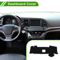 Dashboard Cover for Toyota Aqua MXPK10 MXPK11 (2012–2020) Black Anti-Slip