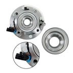 Pair Front Wheel Bearing Hubs for GMC Sierra 3500 Classic (2007) 4WD