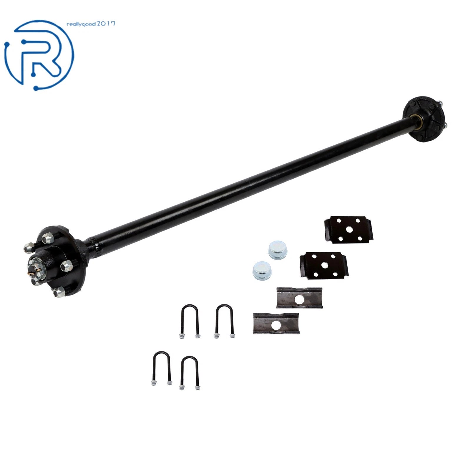 Trailer Axle 2000lbs for Boat (44"-58")