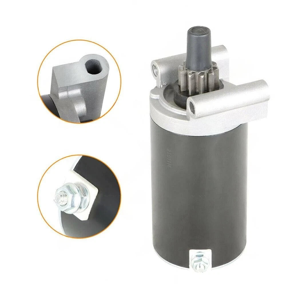 Starter Motor 10 Tooth Steel Gear for Kohler Courage Ride on Mower
