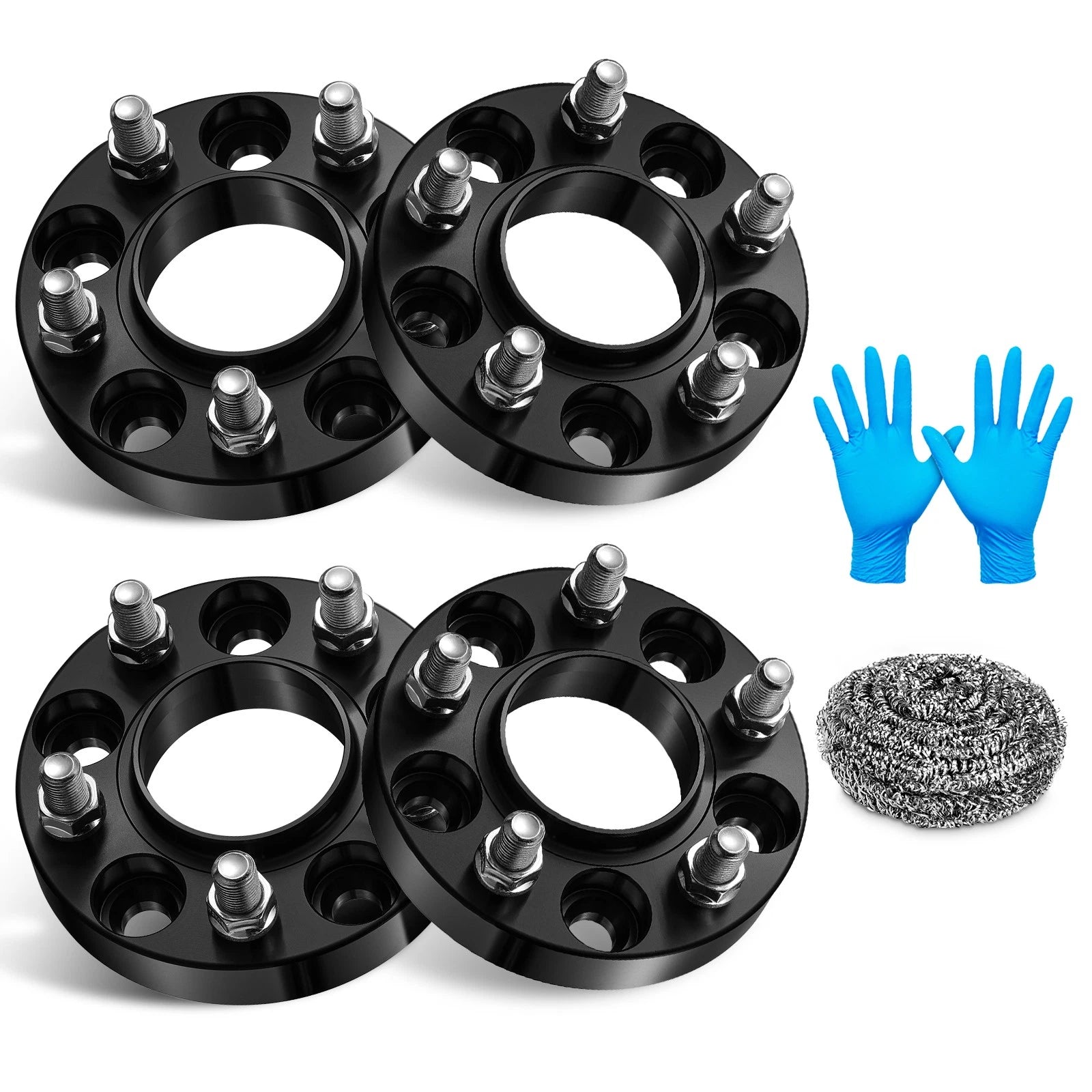 4pcs 1" Hubcentric Wheel Spacers for Dodge Challenger Charger (2008–2023)