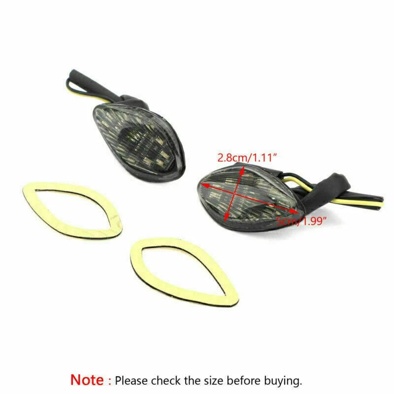 Smoke Turn Signals for Honda CBR 600 F3/F4/F4i/1000 RR/CB 919 (1995–2007)