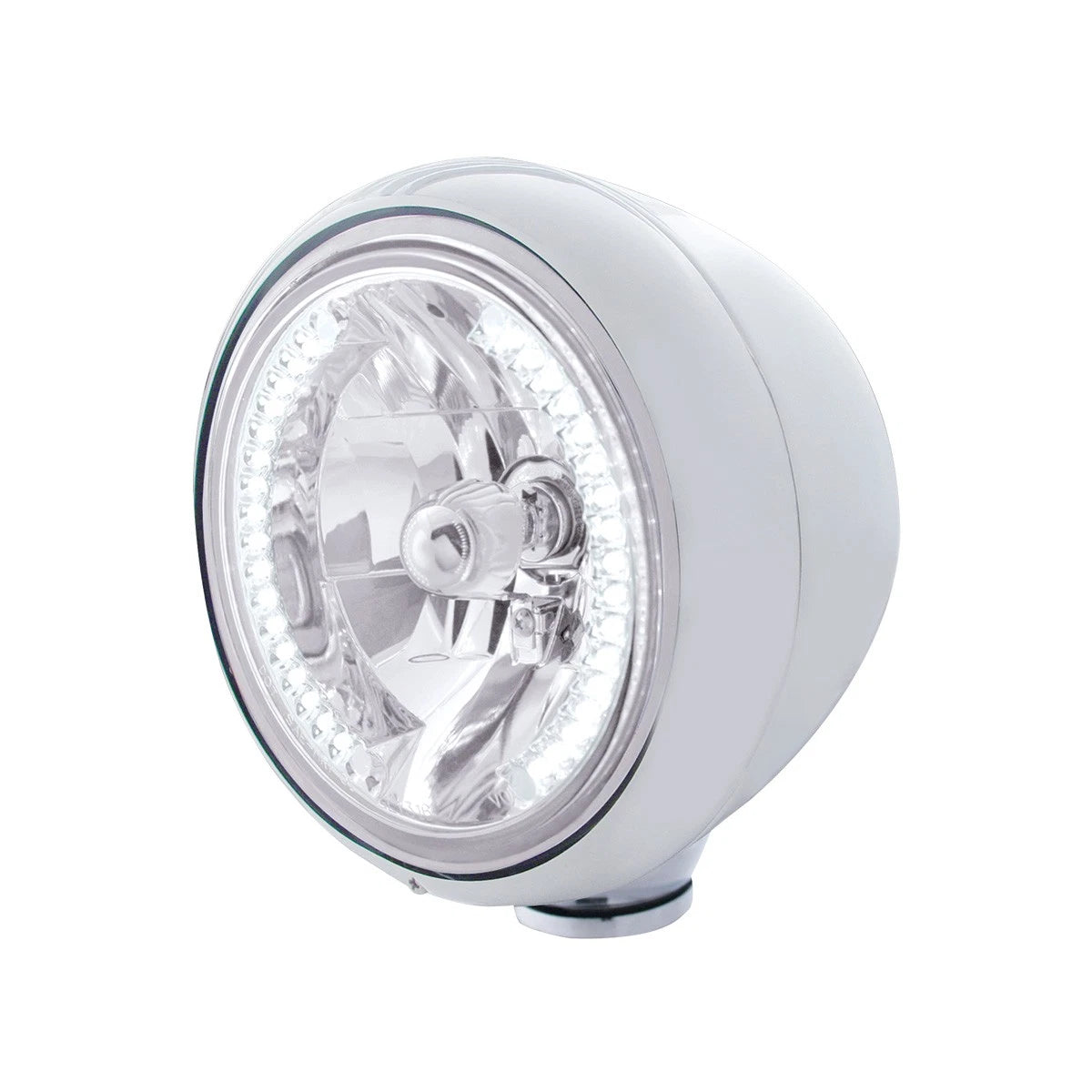 H4 Headlight Bulb 34-LED White Guide Style for Chevrolet (2010–2024)