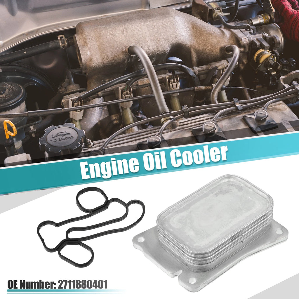Engine Oil Cooler Housing with Gasket for Mercedes-Benz (2711880401)