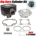 70cc Big Bore Cylinder 47mm for Yamaha Jog Minarelli Zuma Vino (2-Stroke)