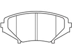 Set of 4 Front Brake Pads for Mazda RX-8 (2004–2011) HR148PP