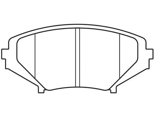 Set of 4 Front Brake Pads for Mazda RX-8 (2004–2011) HR148PP