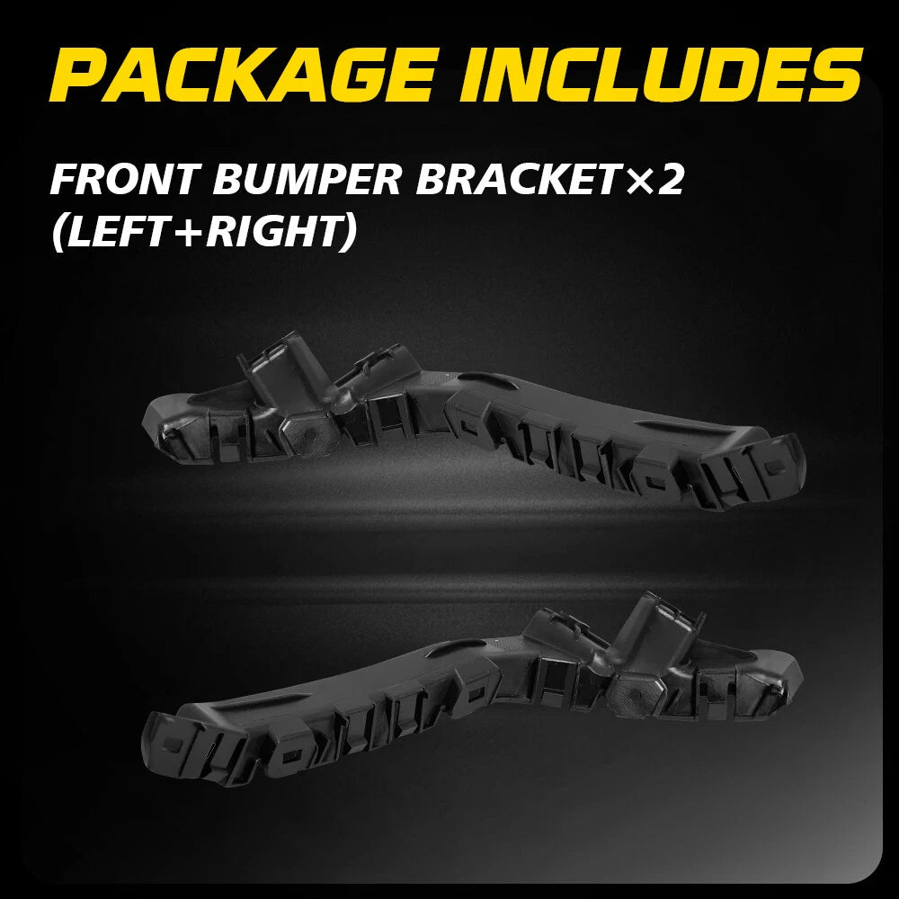 2X Front Bumper Bracket for Chevrolet Equinox (2010-2017)