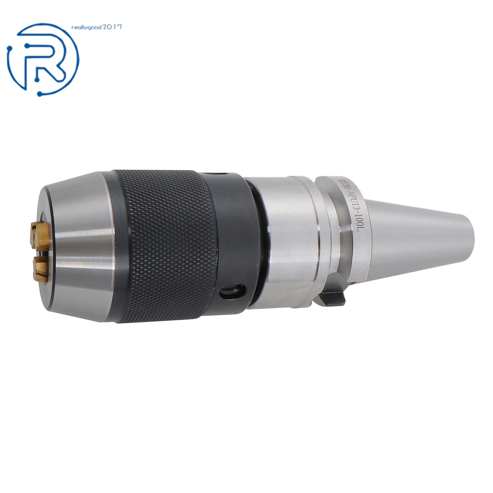 Keyless Drill Chuck for BT30 Spindle (1/32" - 1/2")