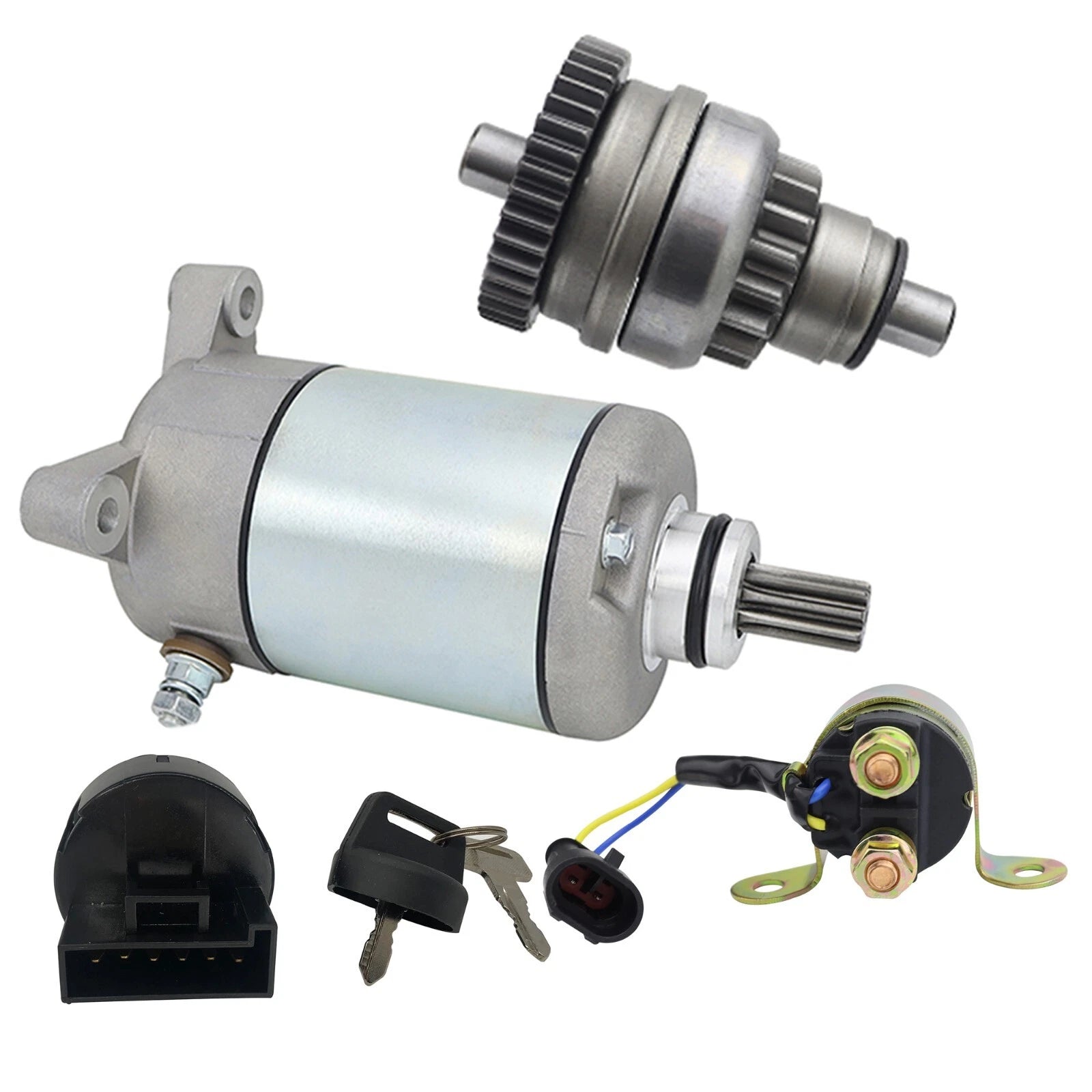 Starter for Polaris Sportsman 500 EFI X2 Quad (2007–2009) Bendix Relay Switch