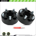 2X 2" Hub Centric Wheel Spacers 5x5 14x1.5 for Jeep Grand Cherokee (2011–2024)