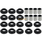 16x Shock Bushing & 8x Bearing Sleeve for Arctic Cat ATV 250-700 (2000-2023)