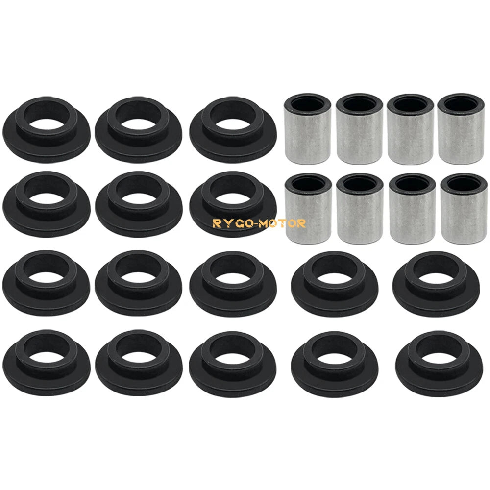 16x Shock Bushing & 8x Bearing Sleeve for Arctic Cat ATV 250-700 (2000-2023)