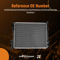 Cooling Radiator for Dodge Ram 2500 5.7L (2004–2009) Direct Fit Aluminum