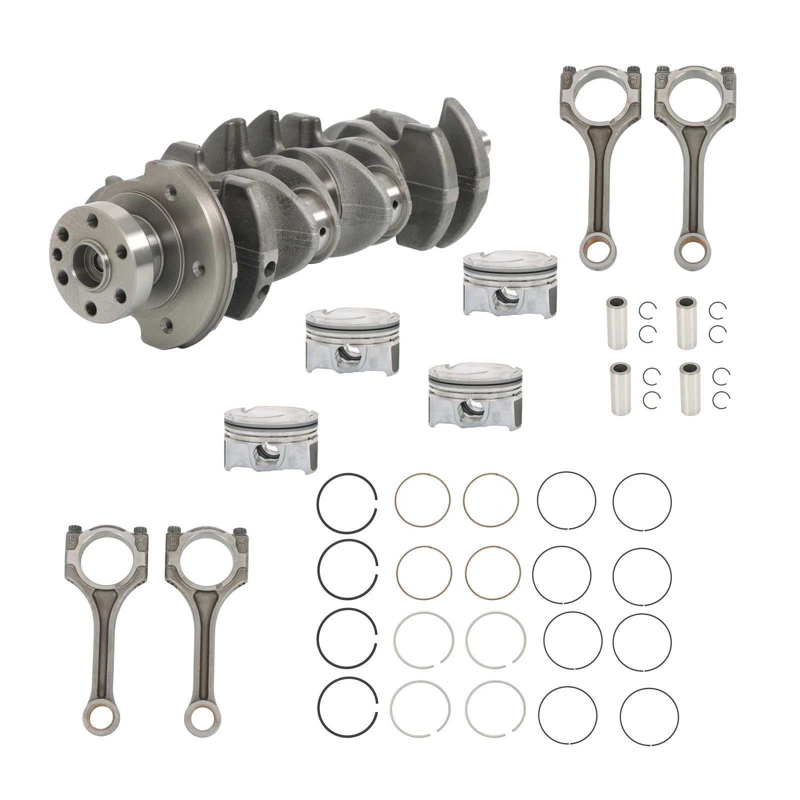 Engine Crankshaft & Con Rods Bearing Set for Kia Optima Turbo (2016–2020)
