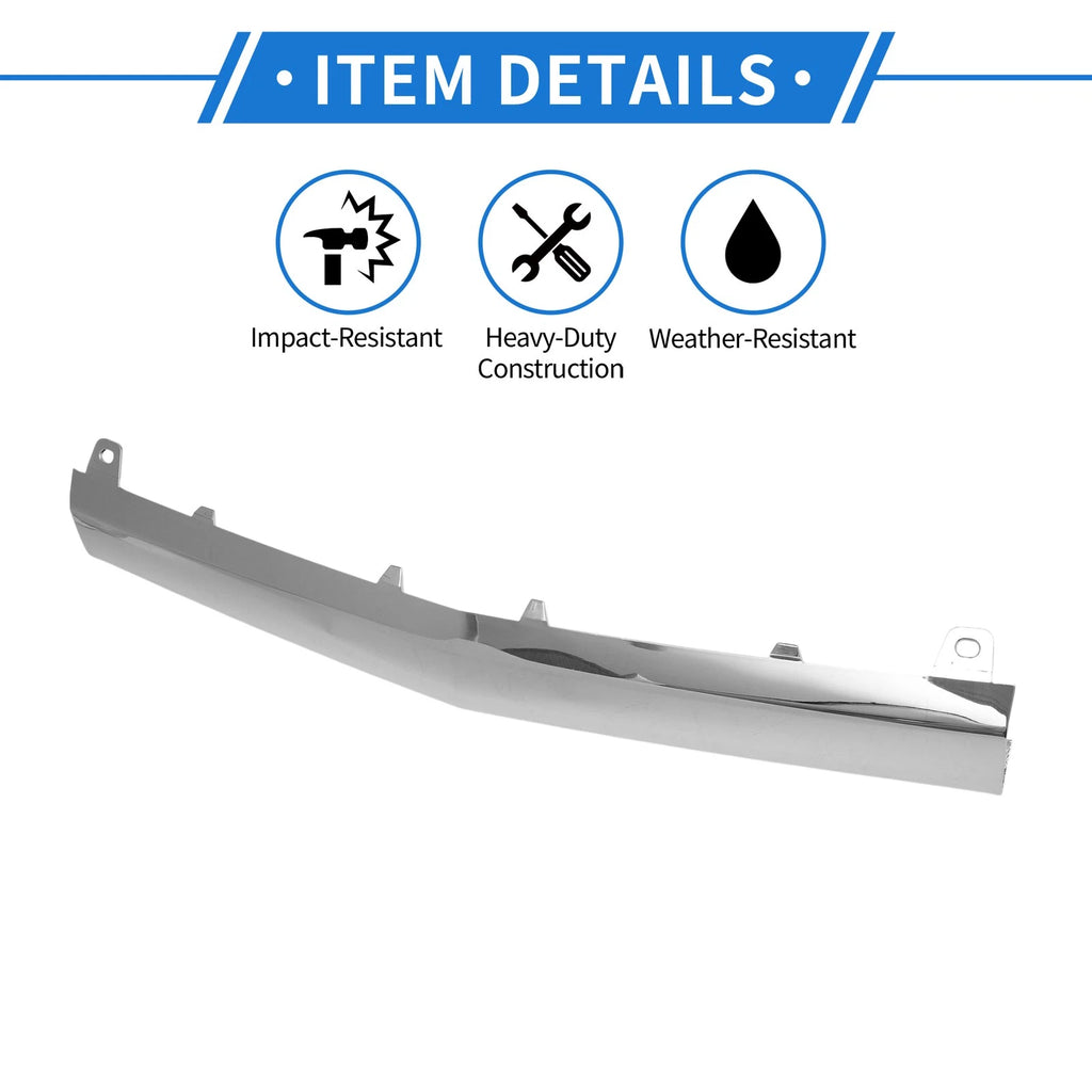 Bumper Grille Trim Garnish No.2058851574 for Mercedes-Benz W205/C (2015–2018)