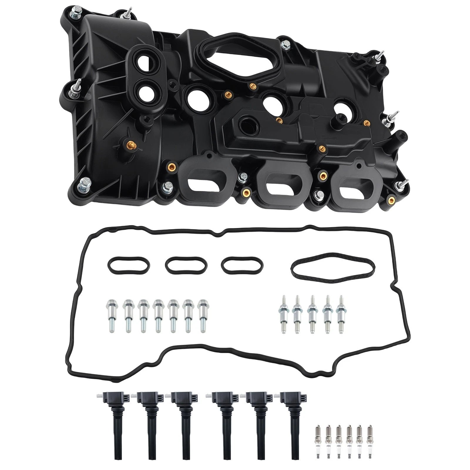 Engine Valve Cover w/ Coil for Ford Expedition F-150 3.5L V6 (2017–2021)
