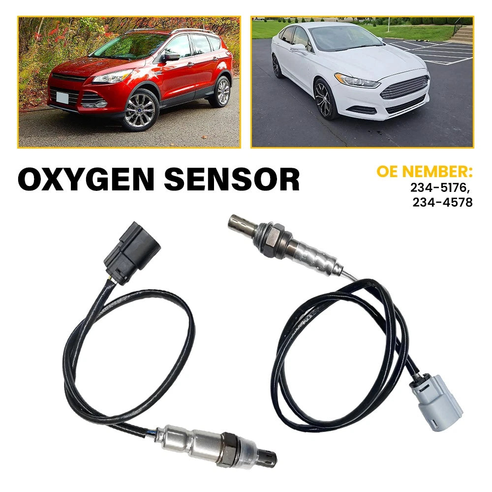 2X Up Down O2 Sensor for Ford Escape Fusion (2014–2016) 2.5L L4 234-5176 EXV