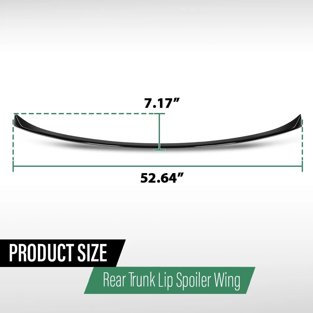 Rear Trunk Spoiler for BMW X5 (2019–2024) Gloss Black
