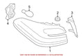 OEM Rear Passenger Right Tail Light Cover for BMW (63257357984)