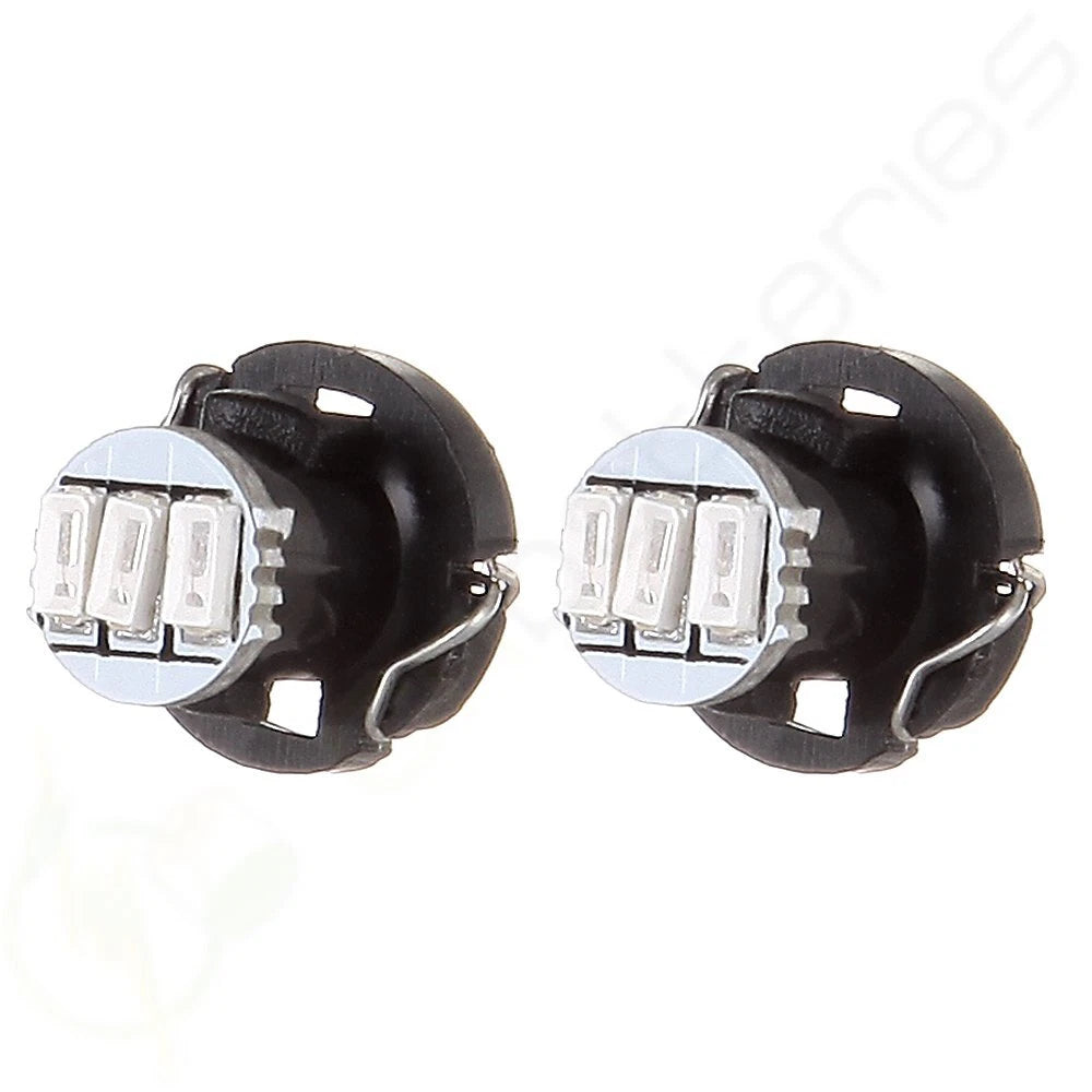 Set of 4 T4/T4.2 3-3014-SMD Blue LED Dash A/C Climate Control Bulbs for