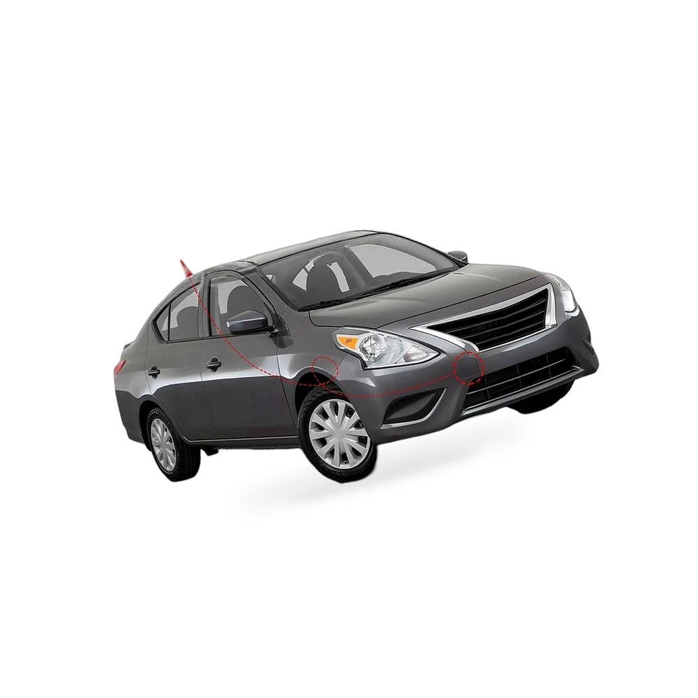 Tow Hook Cover for Nissan Versa (2015–2018) Versa Note (2014–2019) 622A0-9KM0H