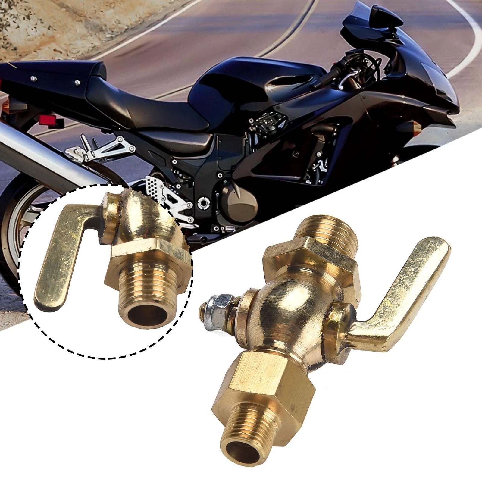 Valve Brass Petcock for Standard Pattern Vehicles