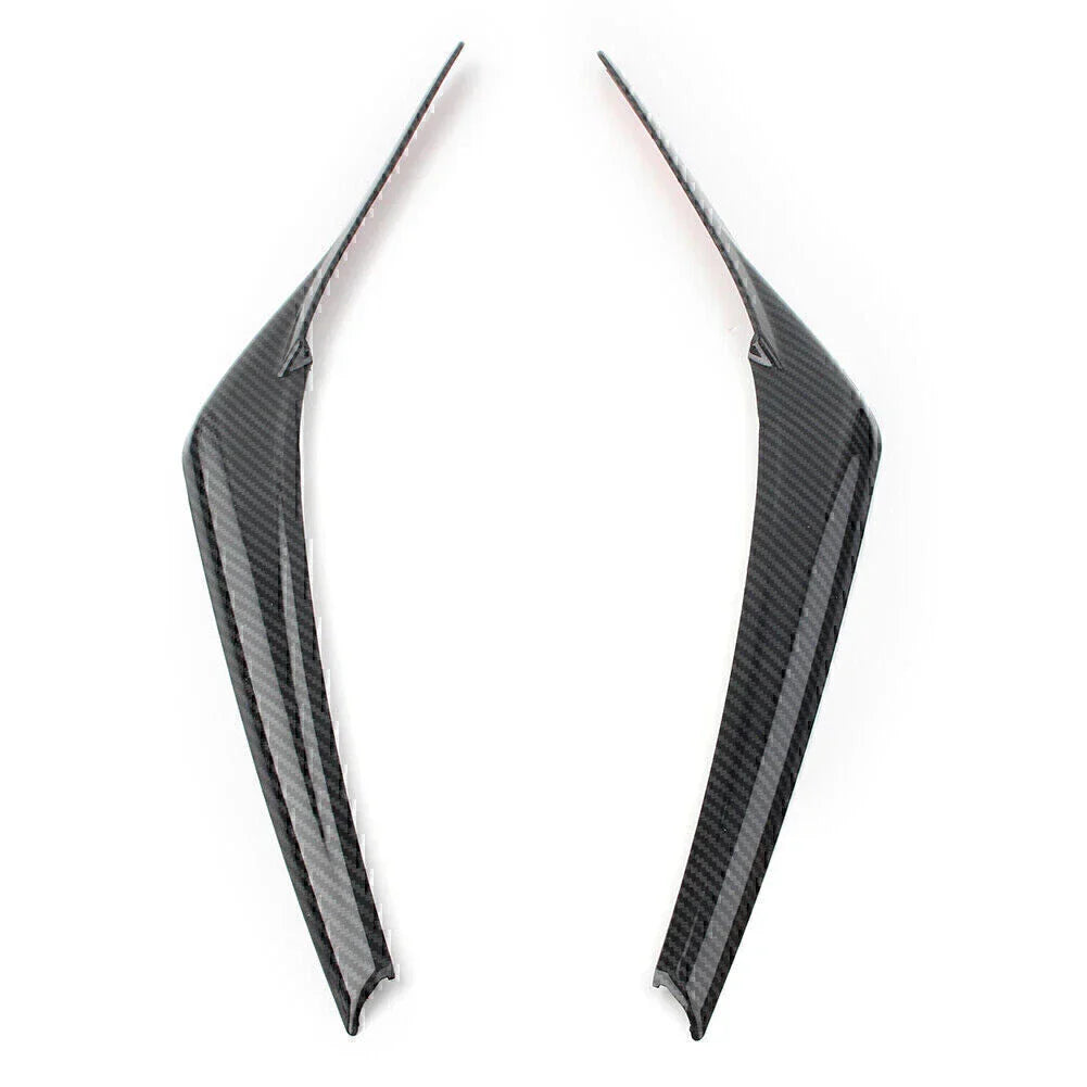 Black Headlight Eyebrow Trim for Toyota Camry SE XSE (2018-2024)
