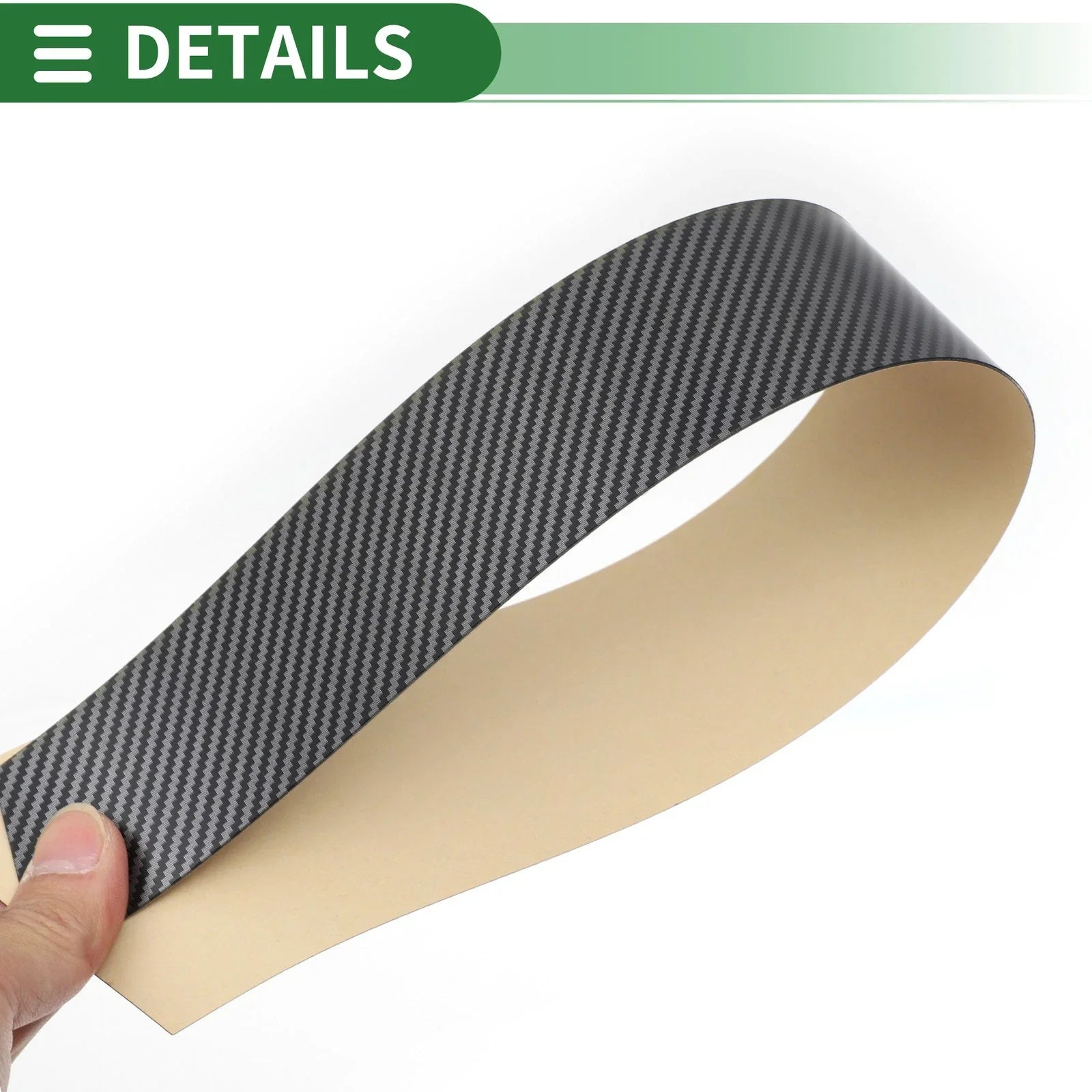 8 Pcs Door Pillar Window Trim for BMW X2 (2018-2024) Carbon Fiber Pattern Black