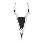 22" Chrome Backrest Sissy Bar for Harley Street Glide Road King (2009–2022)