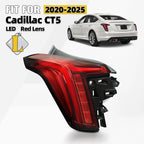 LED Tail Light for Cadillac CT5 (2020–2025) - Left Driver, Red Lens