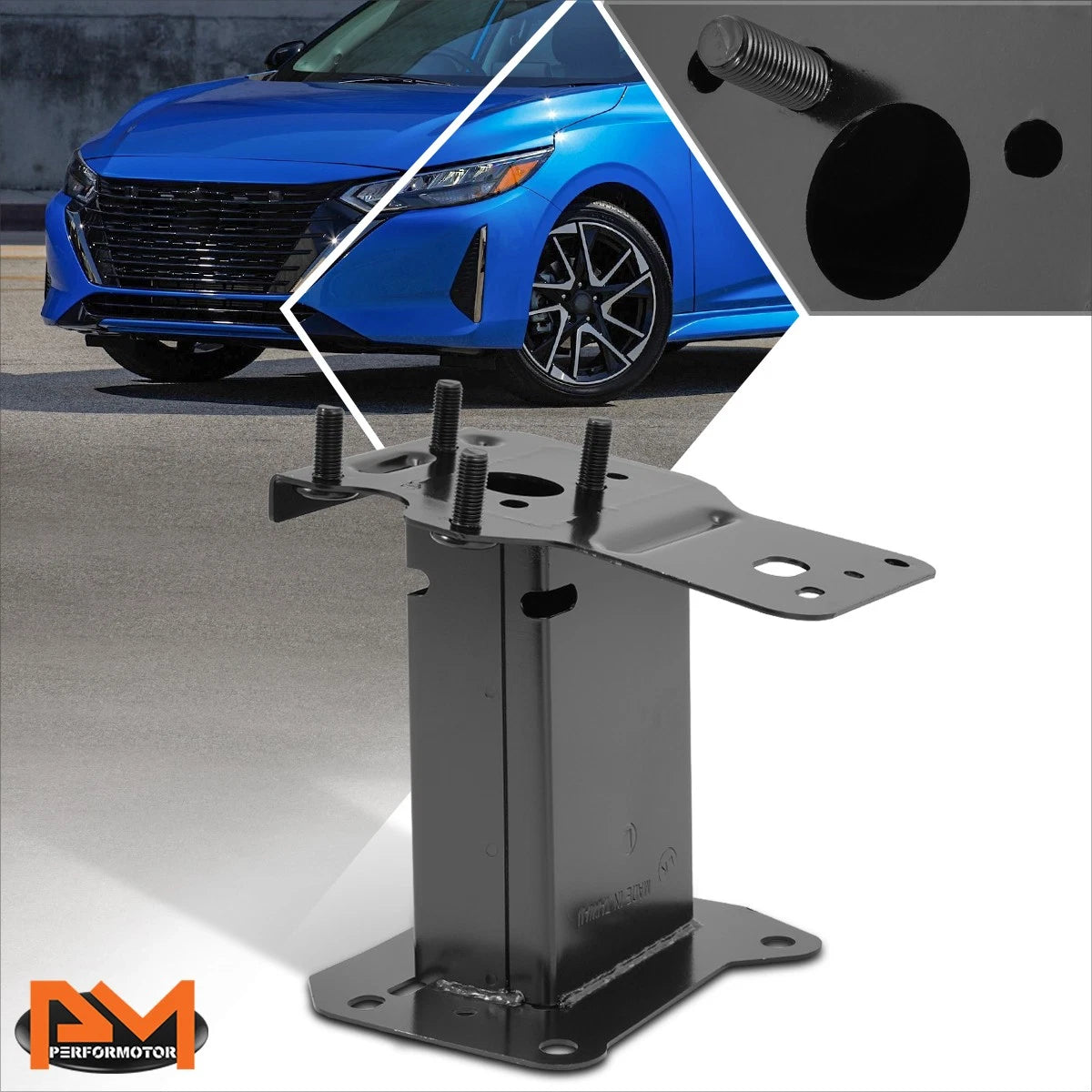 Tow Hook License Plate Mounting Bracket for Chevy Sonic (2017–2020)