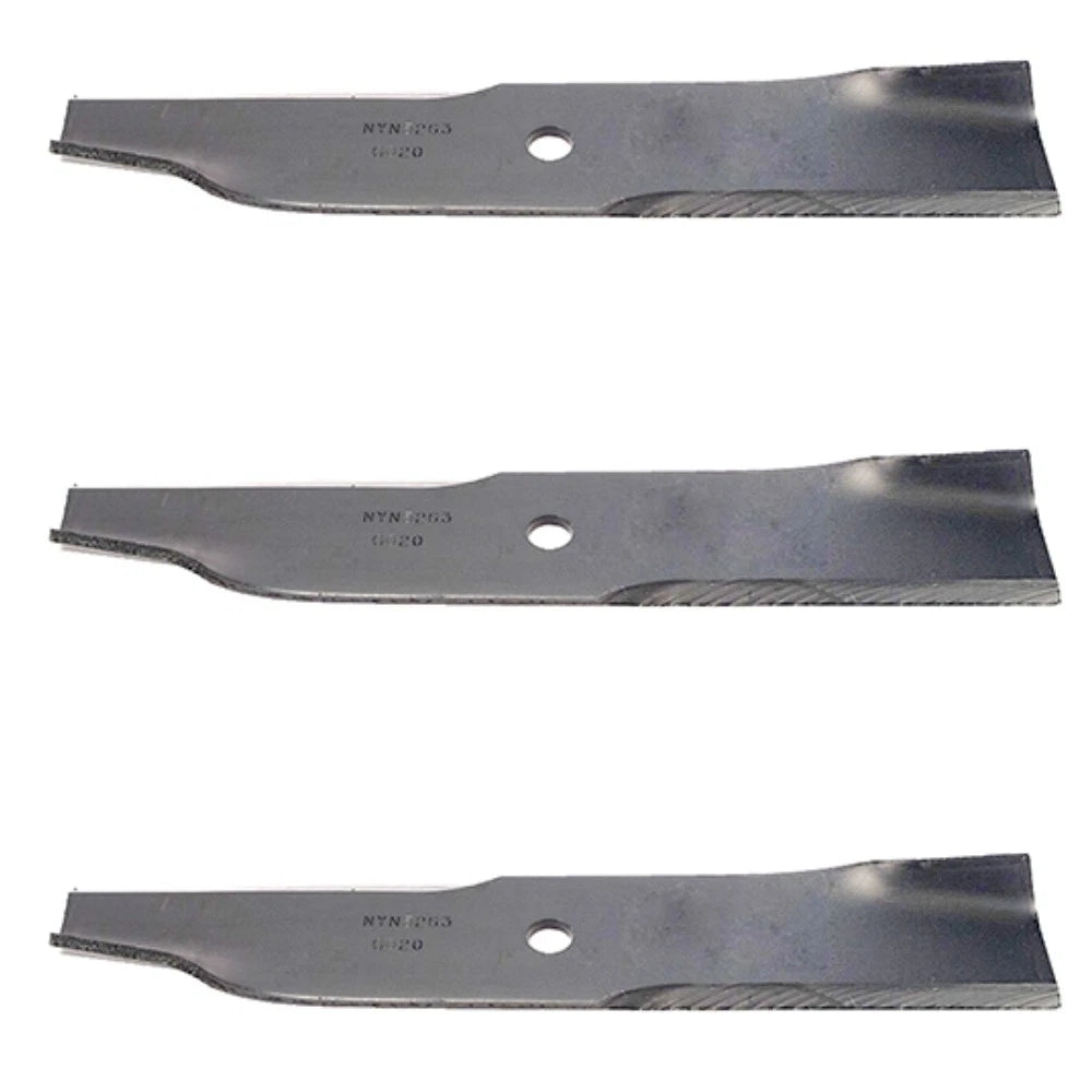 Set of 3 Lawnmower Blades for Dixie Chopper 30227-42 (91-501, 050390)