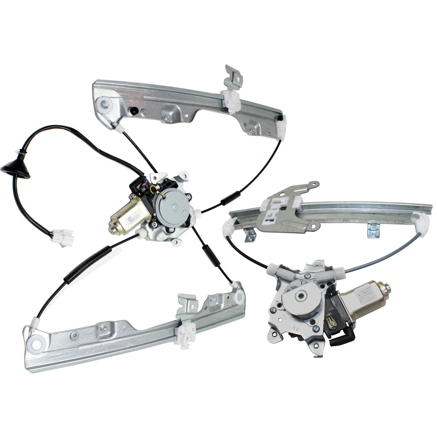 Set of 2 Window Regulators for Nissan Murano (2003–2007)