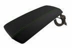 Leather Console Lid Armrest Cover for Ford Edge (2011–2020) Green Stitch