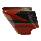 Battery Side Covers for Harley Touring (2009–2024) Sunburst Orange, Starfire Black