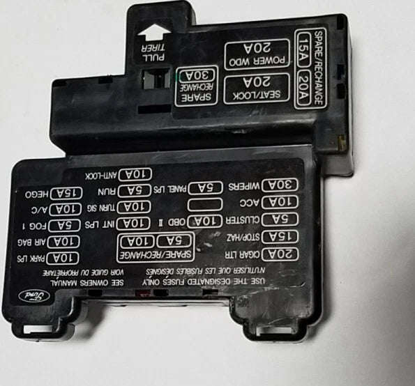 Dash Fuse Box Cover for Thunderbird Cougar (1994–1997)