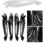 Carbon Fiber ABS Inner Door Pull Handle Trim for BMW 3 Series (F30 F35)
