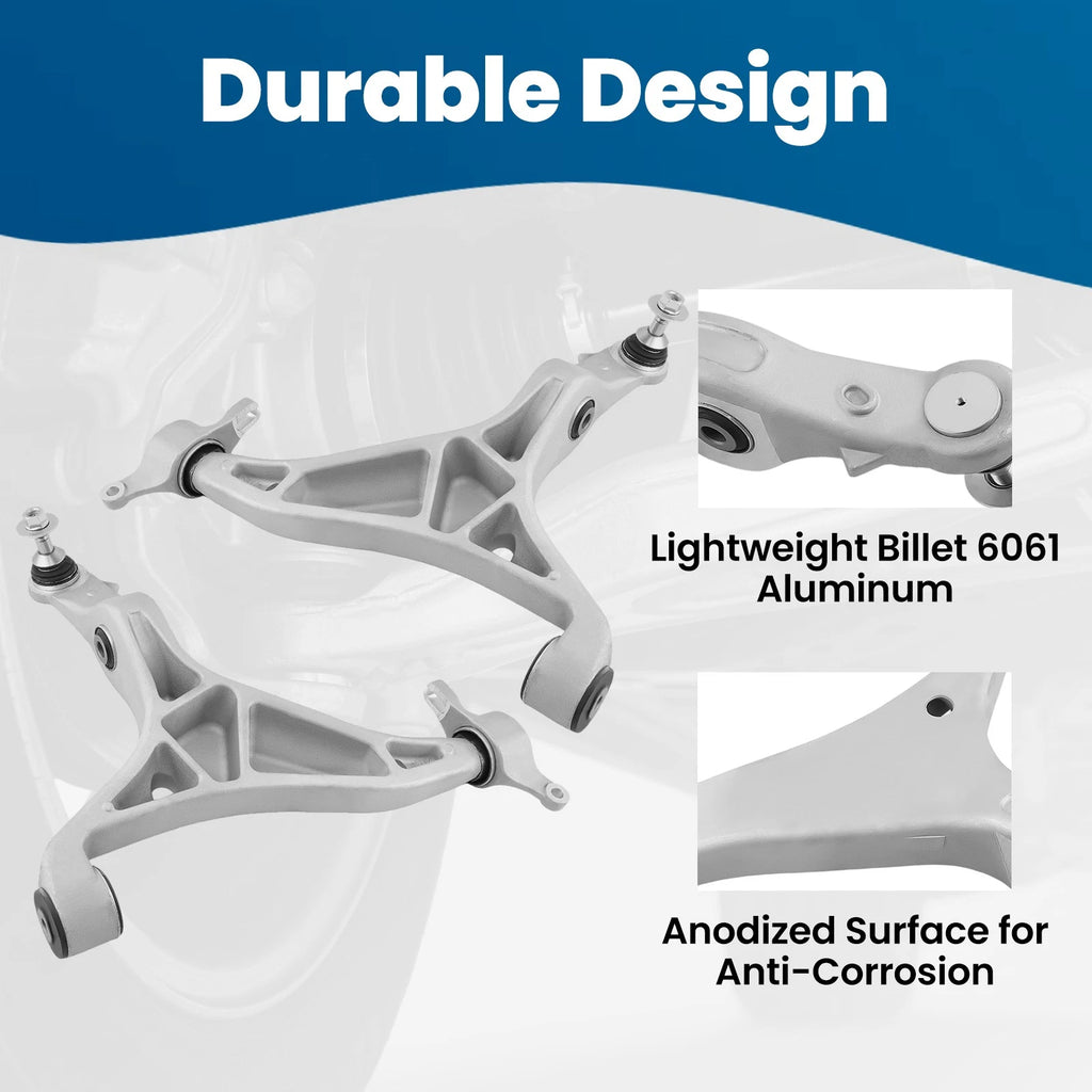 2X Front Lower Control Arms LH & RH for Dodge Durango (2016–2024)