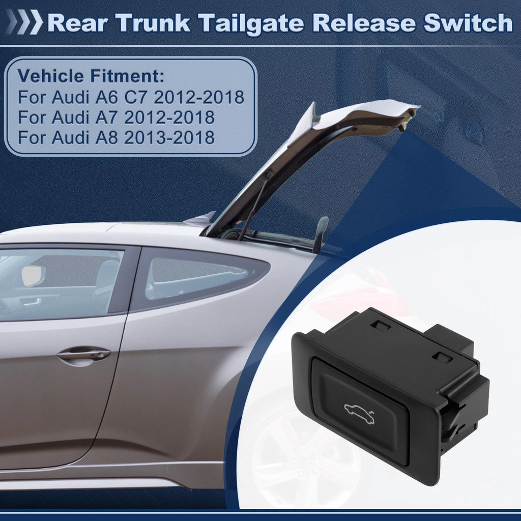 Tailgate Trunk Release Switch for Audi A6 C7 (2012–2018) No. 4G0959831A