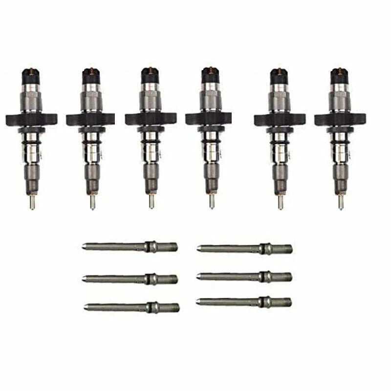 6X Fuel Injector 0986435503 0445120255 for Dodge Ram 2500/3500 (2003–2004)