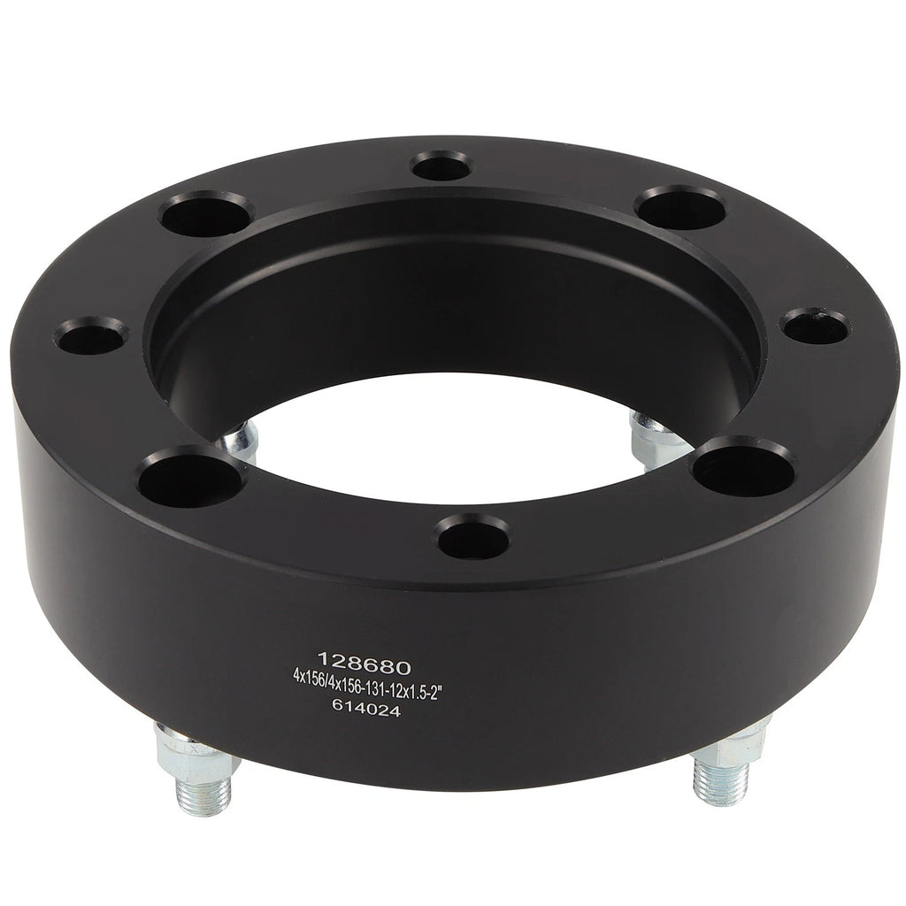Set of 4 Wheel Spacers 4x156mm 2" M12x1.5 for Polaris RZR XP 1000 (2014–2018)