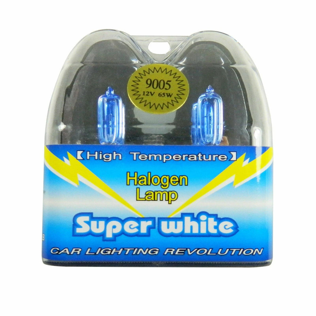 2x Super Bright White 9005 HB3 Halogen Bulbs for High Beam (2010-2015)