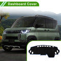 Dashboard Cover for Mitsubishi Delica B34A B35A B37A (Black Blue Flannel)